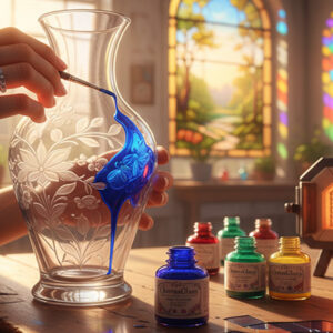 مدت زمان خشک شدن رنگ روغن روی شیشه