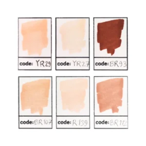 ست ماژیک تاچ براش رنگ پوست تیره شین هان