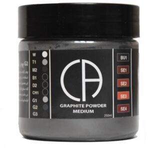 قیمت پودر گرافیت مشکی medium کلارک 250 میل G2