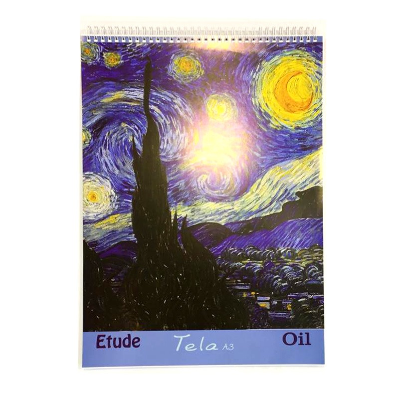 دفتر دفترمخصوص رنگ روغن A3 Etude
